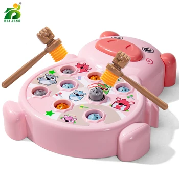 Vaikų Muzikos Interaktyvus Žaidimas, Žaislai, Plaktukas Stick Montessor vaikelis Mielas Beats Gyvūnų Švietimo Žaislas Vaikams