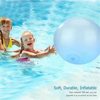 Vaikų Nuostabi Bubble Ball Set Užpildyti Interaktyvus Plyšimui atsparaus Balionas Vaikai Įdomus Žaislas Dovana