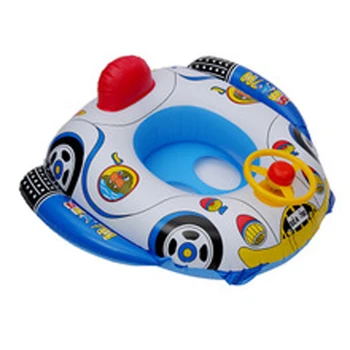 Vaikų plaukti žiedas pripučiami kūdikių maudymosi žiedas plūduriuojantis pagalbos lifebuoy plūduriuojantis vaiką, policijos automobilis žaislas sėdynės laivo orlaivių sėdynės