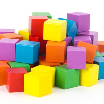 Vaikų Švietimo Žaislai, Statyba Blokai Kubo Geometrijos Mediniai Magnetiniai Montessori Matematikos Mokymo Švietimo Žaislai Vaikams