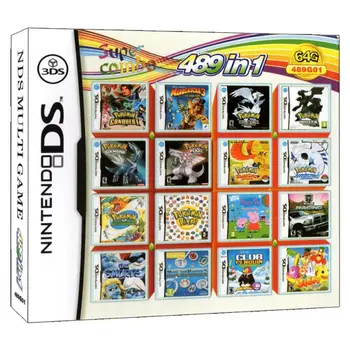 Vaizdo Žaidimų Kortelės 489 1 Kasetė Konsolės Korteles NDS NDSL 2DS 3DS 3DSLL NDSI