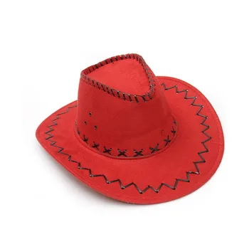 Vakarų Kaubojaus Skrybėlės Kelionės Kepurės Moterims vyriškos Kepurės Skrybėlės Suede Derliaus Cowgirl Cowboys Unisex Skrybėlės nuo Saulės Manė, Džiazo Bžūp Kaulų
