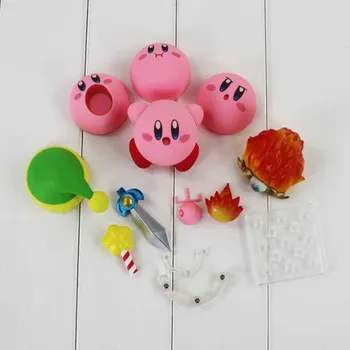 Veiksmų Skaičius, Surinkimo Modelis Žaislas Dovana Vaikams Anime Kirby Paveikslas Mielas Svajonė Žemės Popopo Kirby 544# Keičiama PVC