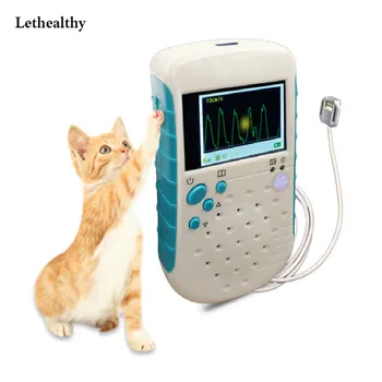 Veterinarijos naudoti detektoriumi patikrinti, gyvūnų kraujo tėkmės greitis iki 9Mhz butas zondas,LCD ekranas banga veterinarijos kraujagyslių doplerio