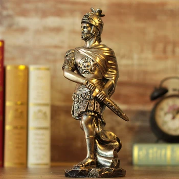 Viduramžių Samurajų Šarvus Modelio Retro Romos Šarvai Kariai Kūrybos Baras Arų Mars Loricae Ornamentu Atkurti Sparta Statula pav.