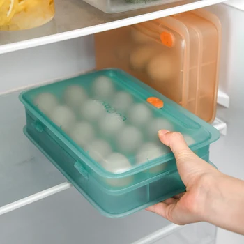 Virtuvės Talpinimo Šaldytuve Kiaušinių, Šviežių Laikyti Lauke Skyrelio Dangtelis Kiaušinių Dėžutės Modernus Minimalistinio Plastikinės Sandėliavimo Bo