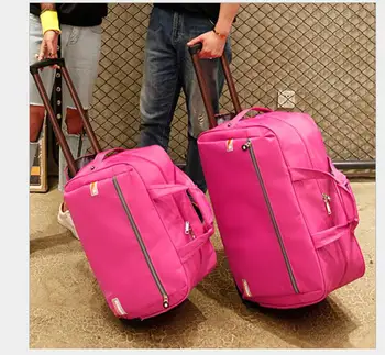 Vyrai, Kelionės Bagažo Krepšys vyrų Oksfordo Lagaminą Keliauti transportavimo Krepšiai Ant Ratų Keliauti Geležinkelių Krepšiai nešioti ant rankų, Ratinių bagažo Krepšiai