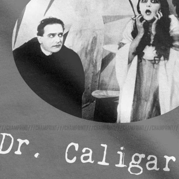 Vyriški Kabineto Dr. Caligari Filmo Marškinėliai vatos Pagaliukai Atsitiktinis Trumpas Rankovės Įgulos Kaklo Tee Marškinėliai, Gimtadienio dovana, T-Shirt