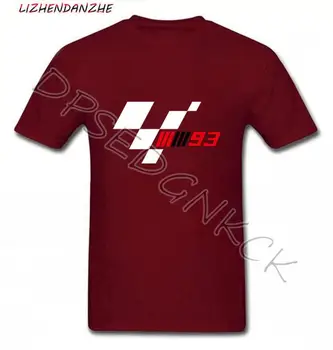 Vyriški vasaros medvilnės marškinėliai Valentino Rossi motociklų lenktynių klasikinių lenktynių sportiniai marškinėliai trumpomis rankovėmis No. 93 088