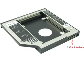WZSM NAUJAS 12.7 mm, SATA 2-asis SSD HDD Caddy dėl Dell Optiplex 740 745 755 780 960 Kietajame Diske Caddy Nemokamas Pristatymas