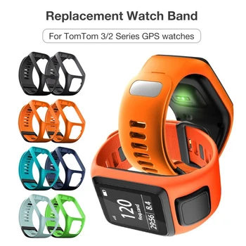 Watchband Diržu, TOMTOM Runner 2 3 Spark / 3 Glfer 2 Ieškotojas GPS Žiūrėti 7Colors Pakeitimo Watchbands