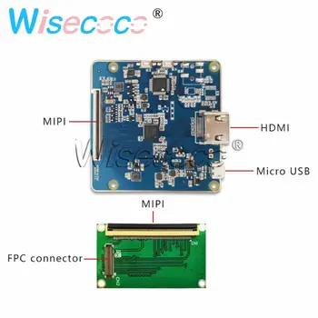 Wisecoco 5.5 colių Nespalvotą LCD Ekraną Didelio Pralaidumo 1080*1900 3D Spausdintuvas su MIPI Vairuotojo Lenta Pakeisti LS055R1SX04