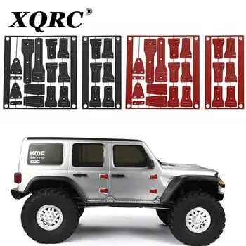 XQRC Metalo gaubtu vyrių 1 / 10 RC automobilių vikšriniai centrinis centrinis axx10iii Jeep herdsman atnaujinti dalis