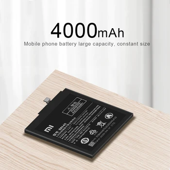 Xiao Mi Originalios Baterijos BN40 4100 mAh už Xiaomi Redmi 4 Pro Prime RAM 3G 32G ROM Edition 