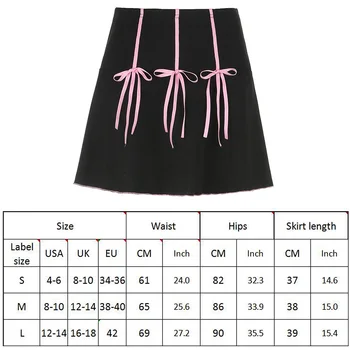 Y2k Derliaus Moterų Harajuku Sijonai Estetinės Liesas Plisuotas Sijonas Streetwear Mados Mielas Mini Sijonas 90s Estetinės Sijonas