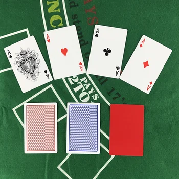 Yernea 2 Rinkiniai/Daug Baccarat Texas Hold ' em Plastikinės Kortos dėvėti, atsparus Vandeniui Pokerio Kortelės Valdybos Tiltas Pokerio Žaidimas