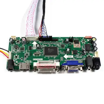 Yqwsyxl Kontrolės Valdyba Stebėti Rinkinys LTN170WX-L05 HDMI + DVI + VGA LCD LED ekrano Valdiklio plokštės Tvarkyklės