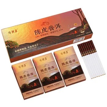 Yunnan Pu 'er Žolių Dūmų Be Nikotino Rohan Pipirmėčių Valyti Plaučius Detoksikacijos Mesti Rūkyti ir Priežiūra