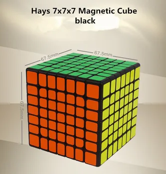 Yuxin Hays 7x7x7 Magnetinio Professional Magic Cube Greitis 7x7 Kubo Oringal Kubo Magnetai Įspūdį Cubo Magico 7*7 Žaislai Vaikams