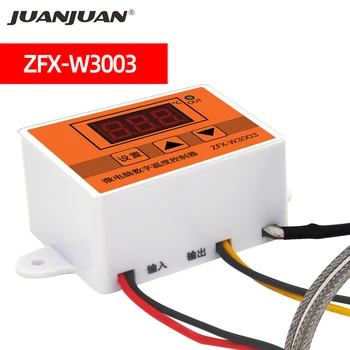 ZFX-W3003 Micro Temperatūros Reguliatorius Termostatas Thermoregulator 12V 24V 220V Protingas Inkubatorius Vandens Temp Reguliatorius 50%nuolaida