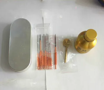 Šildymo akupunktūros adatų masažas Gaisro adata, gaisro adatų dėžutę, adresas ir alkoholio degiklis už Akupunktūra Taškų Valymo rinkinys