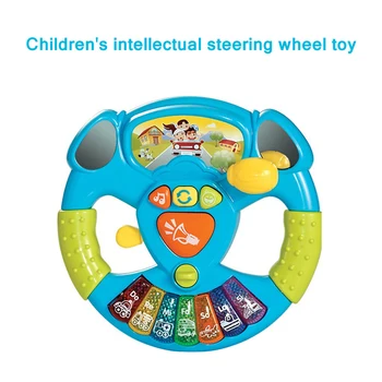 Žaislai, Muzikos Vairas Įspūdį Kūdikio Plėtoti Švietimo Žaislas Modeliavimas Vairo Žaislas Automobilis Vaikas