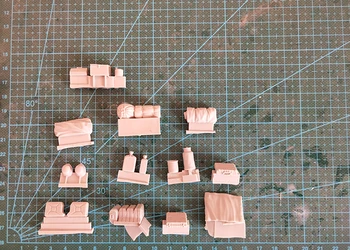 1/35 modernus priedai krepšys (NR. BAKAS ) Dervos pav Modelio Miniatiūra gk Unassembly Unpainted