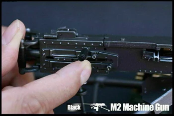 1/6 Patikimesnis Pav Scenos Reikmenys M2 Browning kulkosvaidis Modelis ZY8031 Juoda/Dykumos Spalvos Ginklas Žaislo Modelis, 12