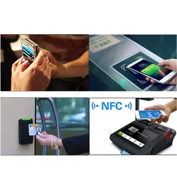 10/50/100vnt/Daug NFC Tags Lipdukas 13.56 MHz Stabdžių Metalo NFC Ntag213 Epoksidinės Lable Ntag213 RFID Žymę visiems NFC leido telefonai