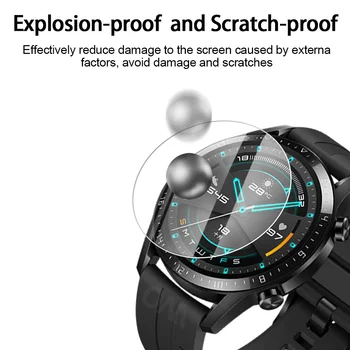 10 Vnt 9H Premium Grūdintas Stiklas Huawei žiūrėti GT 2 GT2 46mm Smartwatch Screen Protector, Plėvelė, Priedai, skirti 