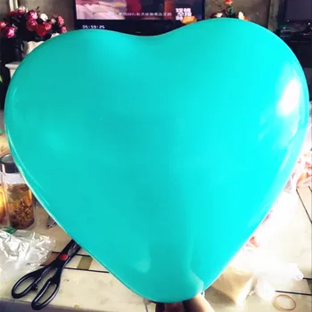100 VNT Tiffany Mėlyna Rožinė Balionu, Širdies Formos Meilės Latekso balionas oro kamuoliukus žaislas vestuves apdaila su gimtadieniu
