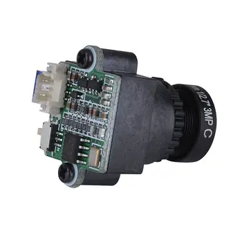 1000TVL FPV Kamera 2,8 mm Plataus Kampo Objektyvas, CMOS NTSC PAL už QAV250 Multicopter