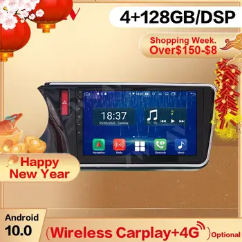 128G Carplay 2 Din Mutimedia Toyota MIESTO Android 10.0 Ekrano Grotuvas, Garso, Radijo, GPS Navigaciją Galvos Vienetas Auto Stereo