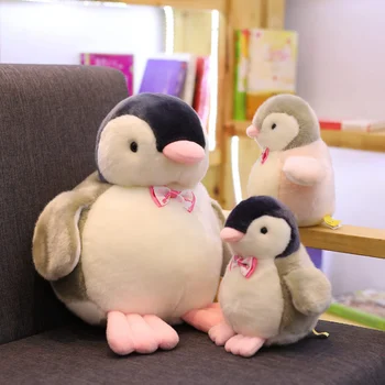13cm Mielas Minkštas Pingvinas Pliušiniai Žaislai Dirba Animacinių filmų Gyvūnų Lėlės Mados Žaislas Vaikams Kūdikių Gražių Mergaičių, Kalėdų, Gimtadienio Dovana