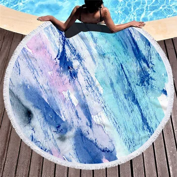 150cm Marmuro Turas Paplūdimio Rankšluostį Abstrakčiai Dreni Modelis Mikropluošto Dušas, Vonia, Rankšluostis Jogos Kilimėlis Paplūdimio Kilimėlis Antklodė Su Kutai