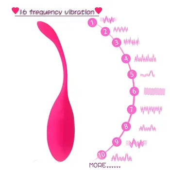 16 Greičio Vibracija, Makšties Rutuliukai Smart Kegel Pratimai Moterims Makšties Massager Kiaušinių Vibratorius Intymus Prekių Geiša Kamuolys sekso žaislas