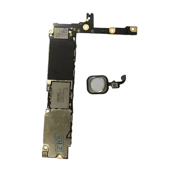 16GB 64GB 128 GB Factory unlocked mainboard iphone 6 plius 6Plus IOS logika valdybos originalus plokštė su / be touch ID