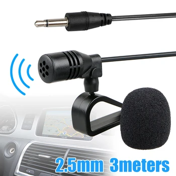 2.5 mm Mikrofono Automobilio Radijas Stereo GPS, 