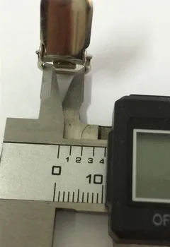 2018 NAUJAS 10mm(1cm) 50 Vnt Metalo Paci Žindukas Suspender Įrašus Įrašą Kablio Laikiklis metalo Įterpti Amatų Siuvimo Įrankį
