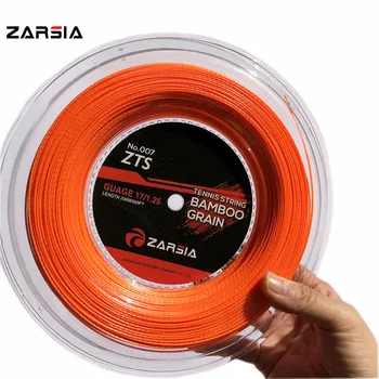 2018 ZARSIA Bambuko poliesterio teniso stygos POLI teniso raketės stygos 200m verpimo Teniso stygos 1,25 mm 17G (orange)