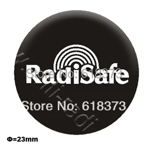 2019hot produktas tikrai darbo turi bandymas Morlab lab shiled Radisafe 99.8% Radi Saugi stabdžių spinduliuotės lipdukas 200pcs/daug