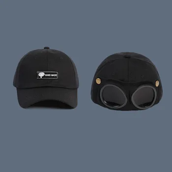 2020 Piloto Stiliaus Medvilnės Casquette Beisbolo kepuraitę Reguliuojamas Snapback Skrybėlės Moterims ir Vyrams 200