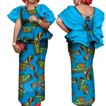 2020 m. Afrikos moterų drabužių atgal banga drabužių Afrikos suknelė Elegantiškas Afrikos drabužių Temperamentas drabužių wy7643