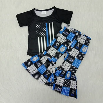 2020 mados baby girl Nacionalinės Dienos aprangą, 2 vnt vasaros baby girl rinkinys drabužiai, vėliavos bamblys baby kid mergina drabužių rinkinys