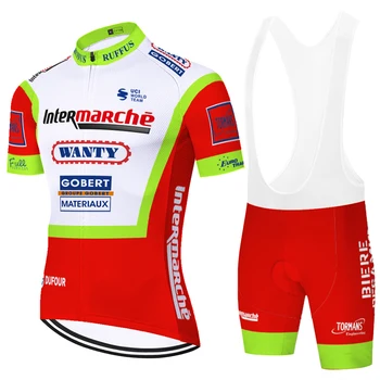 2021 Komanda wanty dviračių drabužius vasarą quick dry kvėpuojantis trumpas rankovės dviračių džersis vyrų completo ciclismo estivo 2020 m.