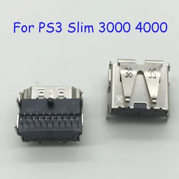 20pcs Playstation 3 PS3 Slim 3000 4000 HDMI Lizdas HD Sony PS3 Lizdas, HDMI Prievadas Socket Sąsajos Jungties Pakeitimas