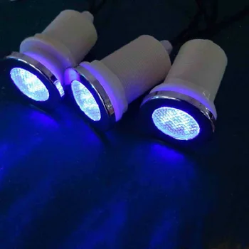 2vnt embedded vandeniui RGB pakeisti grandinės LED povandeninis kubilas lempos vonia šviesos be šviesos reguliatorius