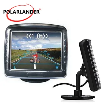 3.5 colių spalvotas TFT LCD ekranas automobilio galinio vaizdo monitorius stovėjimo galinio vaizdo monitorius ekrano atsarginės atbuline kamera, nemokamas Pristatymas