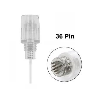 30PCS/daug 8mm Varžtas Vienkartiniai 12 Pin 36 Pin 3D Mikro Nano Turas Adatos Kasečių Charmant Laisvės Microneedle Derma Pen