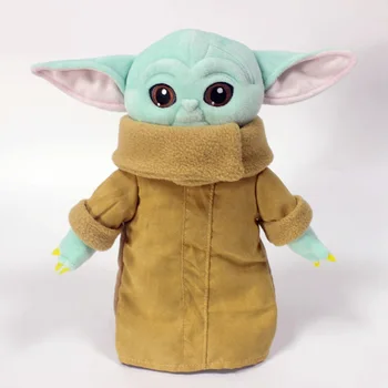 30cm Star Wars pliušinis Kūdikiui Yoda žaislų meistras yoda kūdikių lėlės versija vaikams, Cartoon Anime Paveikslas mielas pliušinis žaislas vaikams dovanų